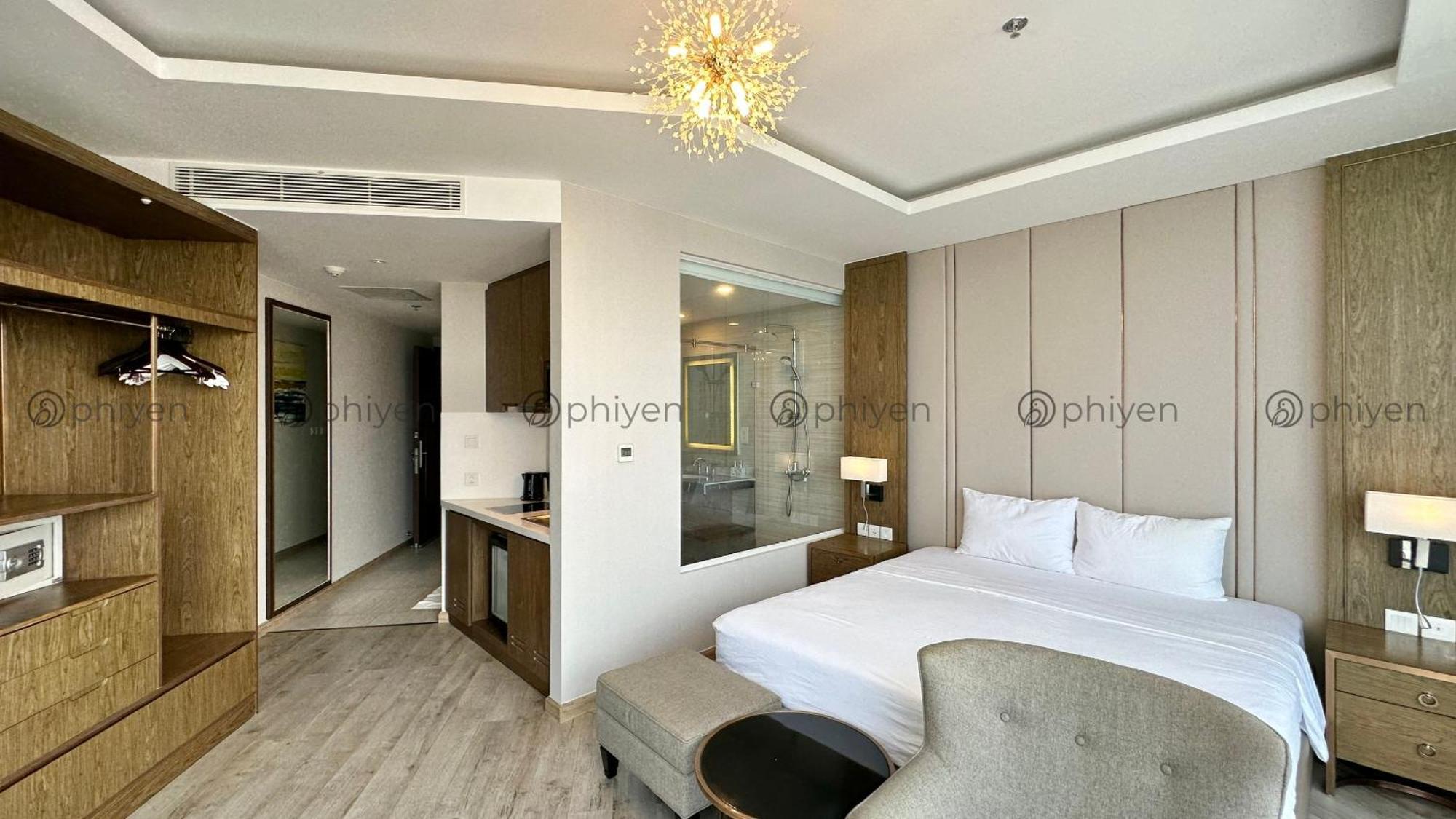 Căn hộ sang trọng đối diện biển và quảng trường Apartment Nha Trang Ngoại thất bức ảnh