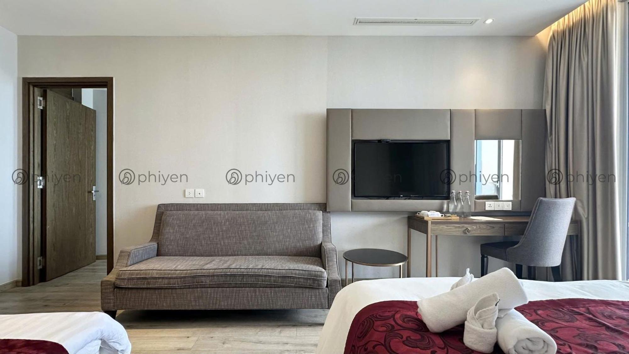 Căn hộ sang trọng đối diện biển và quảng trường Apartment Nha Trang Ngoại thất bức ảnh